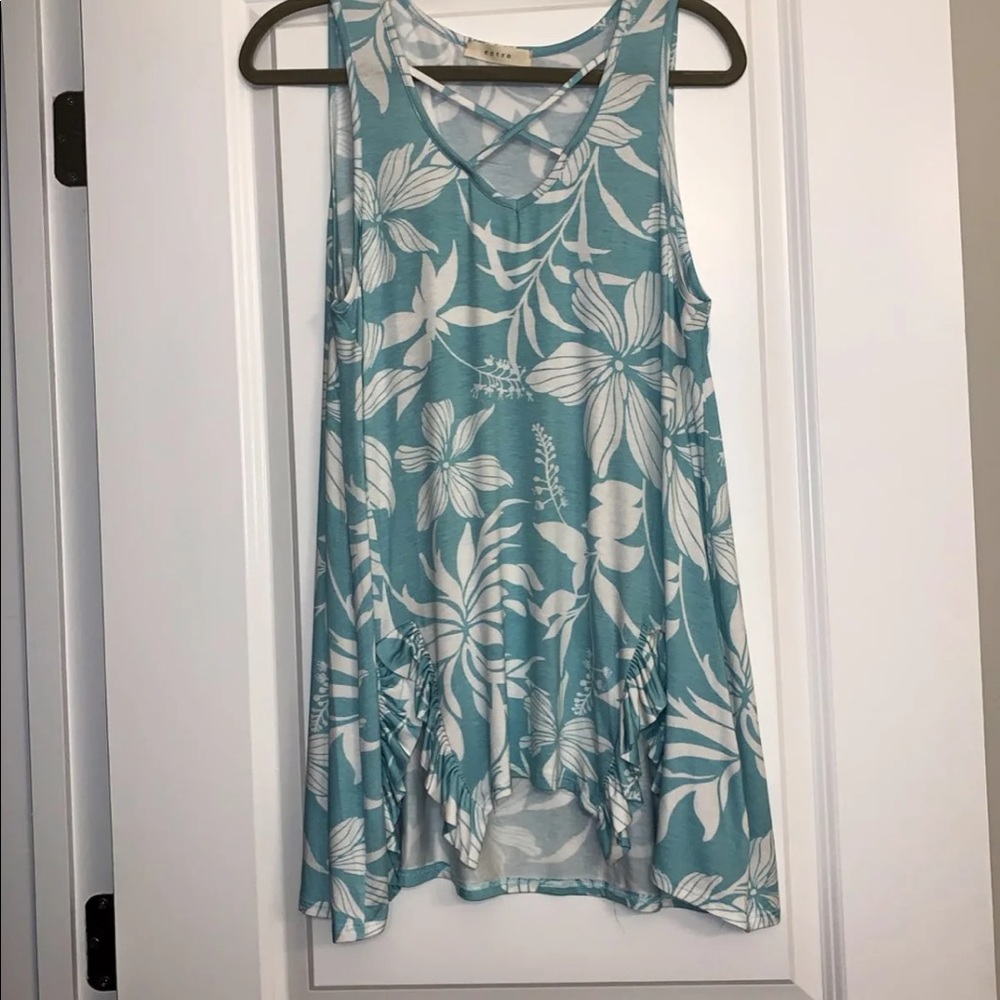 Blue blouse